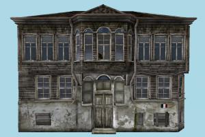 Old Building house, home, building, old, wooden, build, apartment, flat, residence, domicile, structure